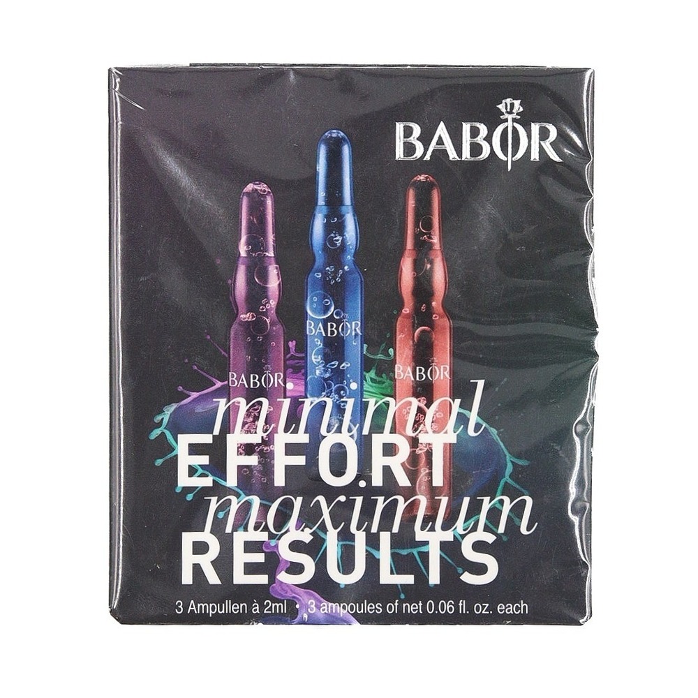 BABOR - Minimal Effort Maximum Results Ampoule Set - 3 x 2ml (0.18 fl. oz.)